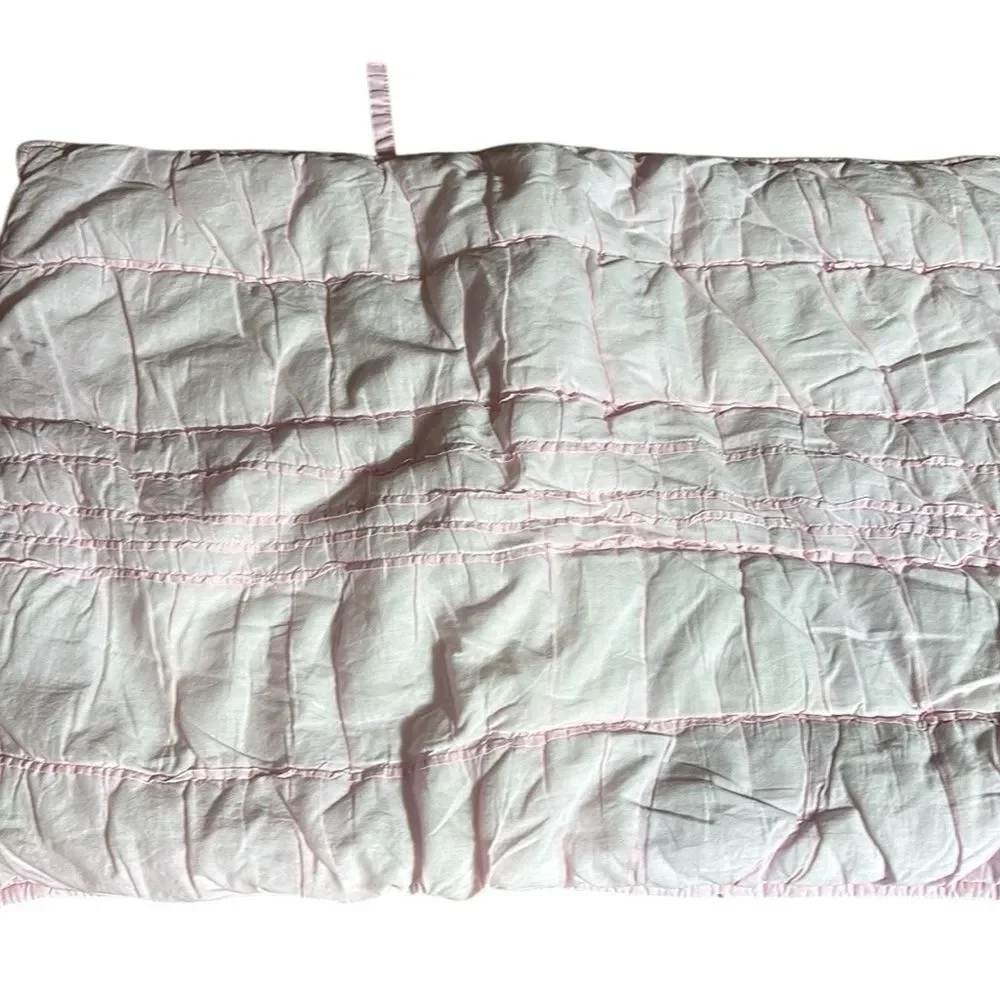 Pottery barn kids girls pillow case shams set (4)  Pink coquette girly princess